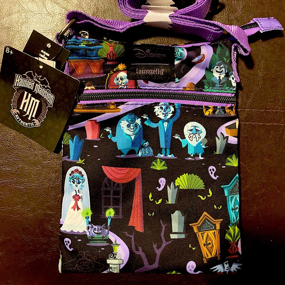 NWT Disney Loungefly Haunted Mansion crossbody bag